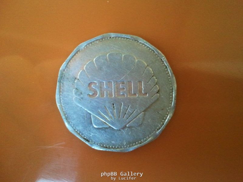 Shell coin.