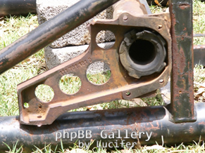 Beetle torque tube