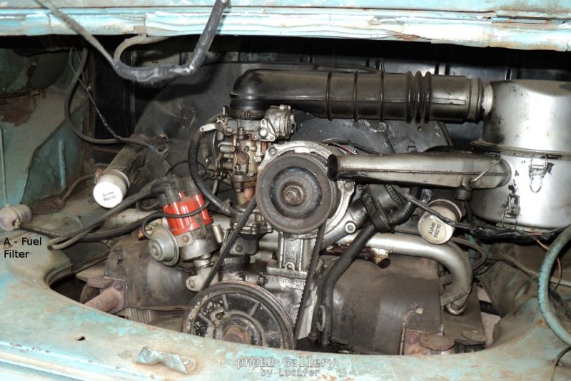 Engine Bay as bought